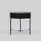 Side Table Pioneer Alice T79l Brass Aged / Optiwhite / Oak Wengé by Peter Gfhyczy 4