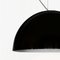 Suspension Lamp Sonora 490 Black by Vico Magistretti for Oluce 2