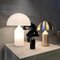 Atollo Small Black Metal Table Lamp by Vico Magistretti for Oluce 4