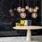Suspension Lamp the Globe Large Gold by Joe Colombo for Oluce 4