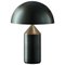 Atollo Small Metal Satin Bronze Table Lamp by Vico Magistretti for Oluce, Image 1