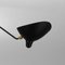 Lámpara de techo Spider moderna de 3 brazos en negro de Serge Mouille, Imagen 5