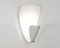 White B206 Wall Sconce Lamp Set by Michel Buffet, Set of 2, Image 3