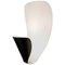 Schwarze B206 Wandlampe von Michel Buffet 1