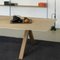 Large Laminated Aluminium 360 B Table with Wood Legs by Konstantin Grcic 5