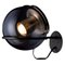 The Globe Blown Glass & Satin Gold Wall Lamp by Joe Colombo for Oluce 1