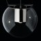 The Globe Small Nickel Suspension Lamp by Joe Colombo for Oluce, Image 4