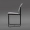 Urban Jodie S02 Charcoal and Gray Fabric Side Chair by Peter Ghyczy 11