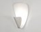 Mid-Century Modern White B206 Wall Sconce by Michel Buffet 2