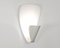 Mid-Century Modern White B206 Wall Sconce by Michel Buffet, Image 4