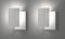 Apliques de pared B205 Mid-Century modernos en blanco de Michel Buffet. Juego de 2, Imagen 3