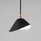 Black Bibliothèque Ceiling Lamp by Serge Mouille 4