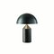 Grandes et Petites Lampes de Bureau Atollo en Bronze par Magistretti pour Oluce, Set de 3 4