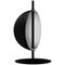 Black Table Lamp Superluna by Victor Vaisilev for Oluce, Image 1