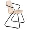 Cobra Wood and Metal Sculptural Chairs by Adolfo Abejon, Set of 4 1