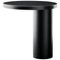 Table Flamp Cylindrda Noire par Angeletti & Ruzza pour Oluce 1