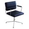 Ht 2012 Black Leather Time Chair by Henrik Tengler for One Collection 1