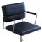 Ht 2012 Black Leather Time Chair by Henrik Tengler for One Collection, Image 2
