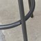 Grasso Leather and Brown Lacquered Metal Stool by Stephen Burks, Image 12