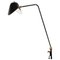 Black Agrafée Table Lamp with 2 Swivels by Serge Mouille 1