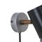 Kusk Black Leather and Iron Wall Lamp by Sabina Grubbeson for Konsthantverk, Image 4