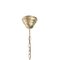 Glimminge Brass Ceiling Lamp with 3 Arms from Konsthantverk 2