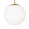 Glob Brass D30 Ceiling Lamp from Konsthantverk 2