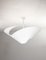 Lampada da parete grande a forma di lumaca bianca di Serge Mouille, Immagine 2