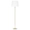 Large Uno Polished Brass Floor Lamp from Konsthantverk, Image 1