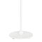 Mittelgroße Uno Stehlampe in Weiß von Konsthantverk 3