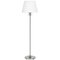 Uno Medium Brushed Steel Floor Lamp from Konsthantverk, Image 1