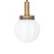 Kleine Gorge Deckenlampe aus rohem Messing von Johan Carpner für Konsthantverk 2