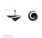 Lámpara de techo Snail grande en negro de Serge Mouille, Imagen 7