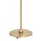 Uno Small Raw Brass Floor Lamp from Konsthantverk 3