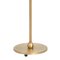 Uno Small Raw Brass Floor Lamp from Konsthantverk, Image 3