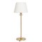 Uno Small Raw Brass Floor Lamp from Konsthantverk, Image 4