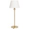 Uno Small Raw Brass Floor Lamp from Konsthantverk, Image 1