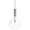Rosdala Large Iron Clear Glass Ceiling Lamp by Sabina Grubbeson for Konsthantverk, Image 1