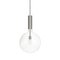 Rosdala Large Iron Clear Glass Ceiling Lamp by Sabina Grubbeson for Konsthantverk, Image 4