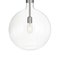 Rosdala Large Iron Clear Glass Ceiling Lamp by Sabina Grubbeson for Konsthantverk 2