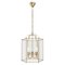 Glimminge Large 3 Arms Brass Ceiling Lamp from Konsthantverk 1