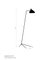 White 1-Arm Standing Lamp by Serge Mouille, Image 2