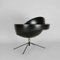 Black Saturn Table Lamp by Serge Mouille 3