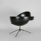 Black Saturn Table Lamp by Serge Mouille, Image 3