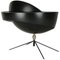 Black Saturn Table Lamp by Serge Mouille, Image 1
