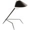 Black Tripod Lamp by Serge Mouille, Image 1