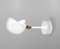 White Eye Sconce Wall Lamp by Serge Mouille, Image 2