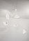 Weiße Spider Deckenlampe mit Fünf Geschwungenen Armen von Serge Mouille 3
