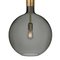 Rosdala Large Brass Smoked Glass Ceiling Lamp by Sabina Grubbeson for Konsthantverk 2
