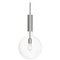 Rosdala Iron Clear Glass Ceiling Lamp by Sabina Grubbeson for Konsthantverk 1